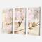 Designart - Elegance I Pink - Shabby Chic Canvas Art